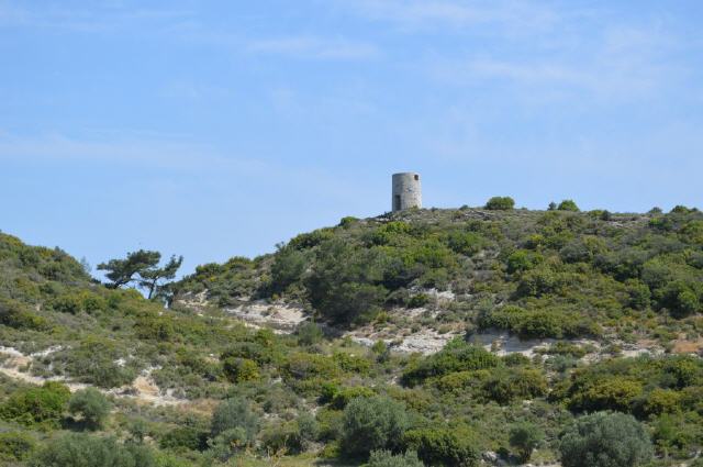 Mytilinii - alte Windmühle